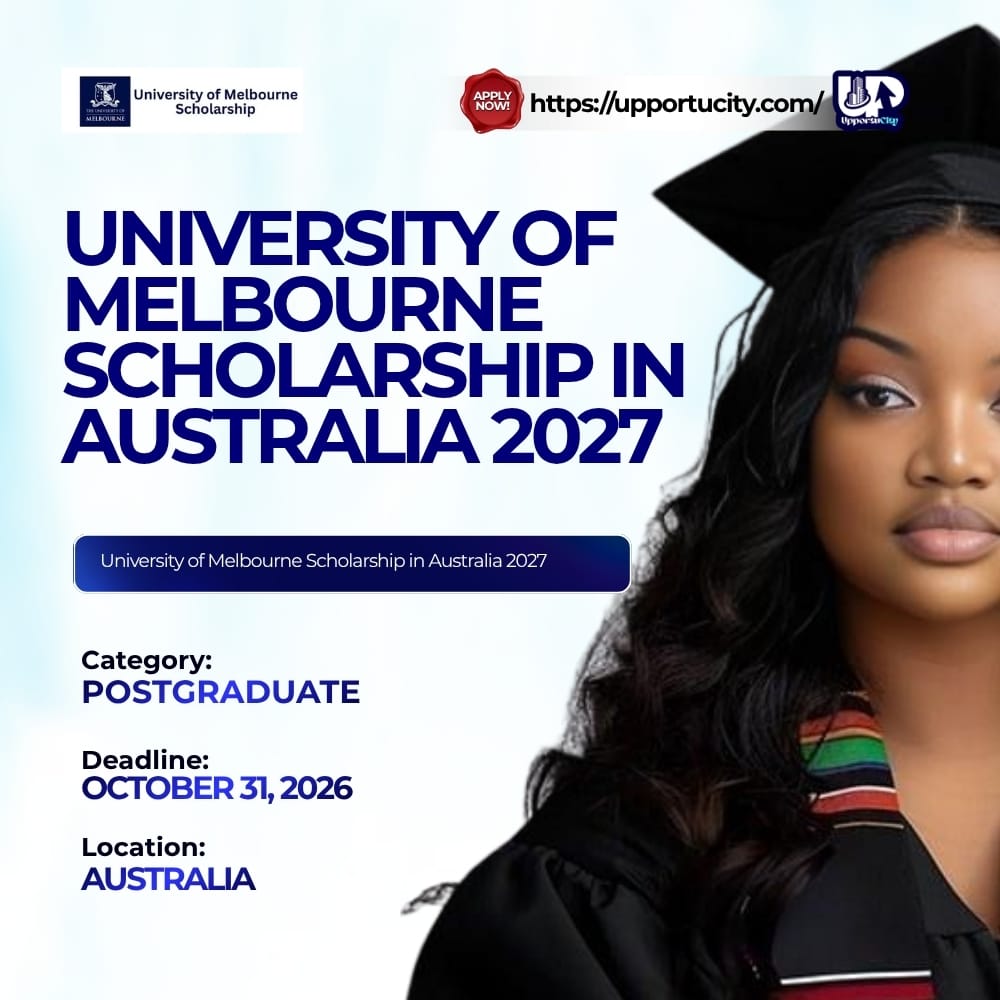 University of Melbourne Human Rights Scholarship 2027 | Fully Funded Postgraduate Scholarship in Australia