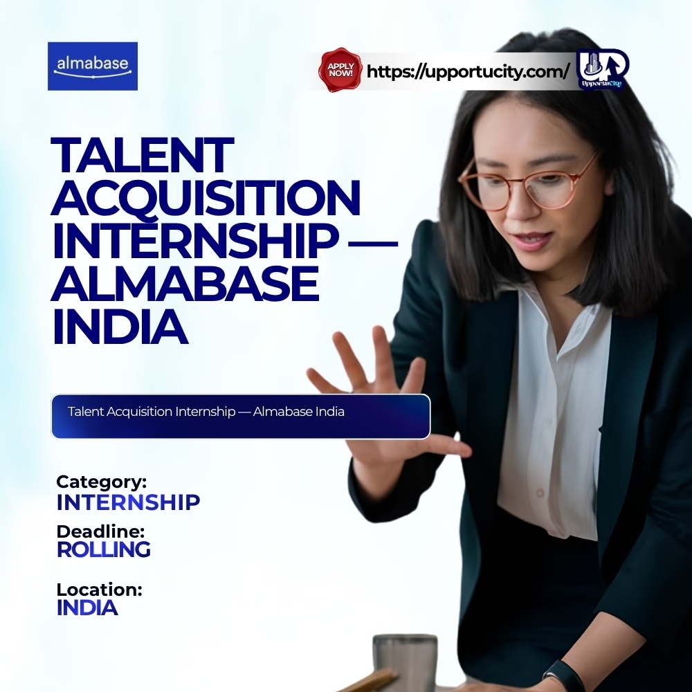 Talent Acquisition Internship 2026 | Almabase India