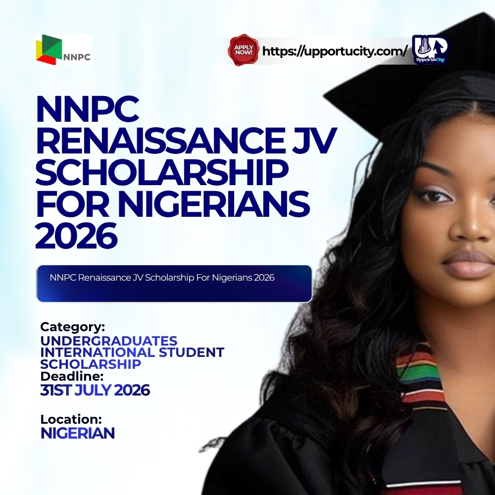 NNPC Renaissance JV Scholarship For Nigerians 2026 | Undergraduate Scholarship Opportunity