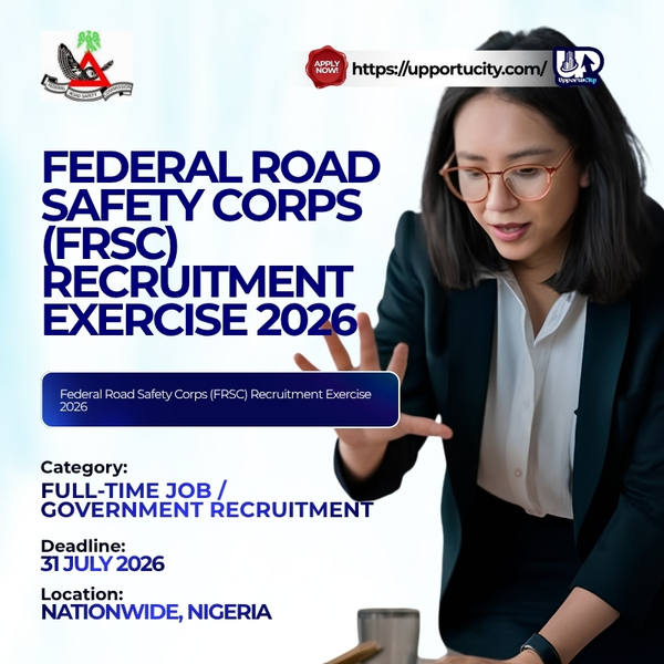FRSC Recruitment 2026/2027: Application Portal, Requirements, Eligibility and How to Apply