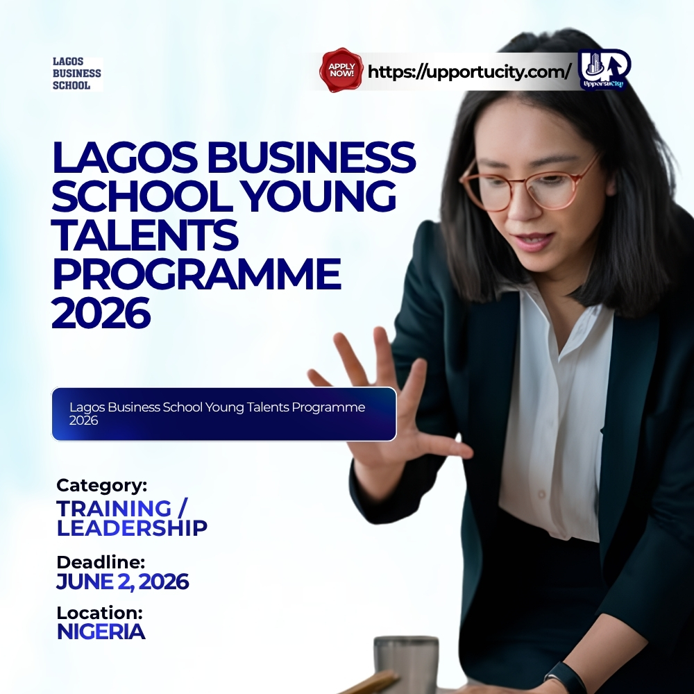 Lagos Business School Young Talents Programme 2026 